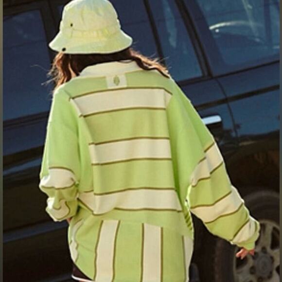 🆕FP Movement by Free People Work it Out Printed Pullover SZ S NWOT - Picture 5 of 6